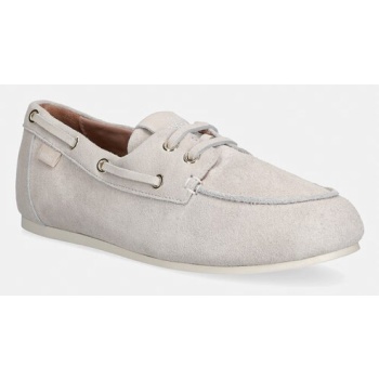 σουέτ κλειστά παπούτσια love moschino