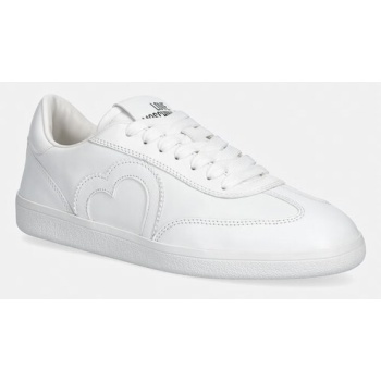 δερμάτινα sneakers love moschino