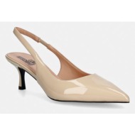  δερμάτινες γόβες love moschino