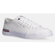  sneakers tommy hilfiger core corporate vulc canvas