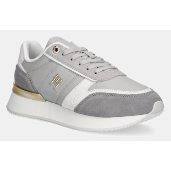 δερμάτινα sneakers tommy hilfiger th