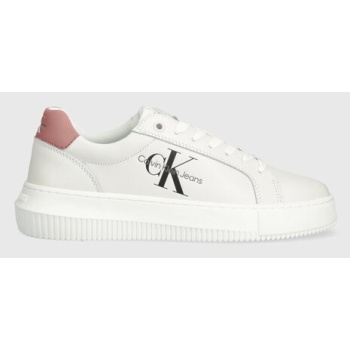 δερμάτινα sneakers calvin klein jeans