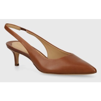 δερμάτινες γόβες lauren ralph lauren