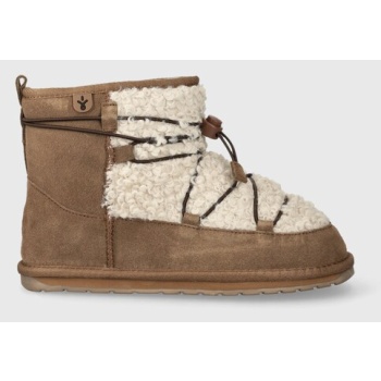 μπότες χιονιού σουέτ για παιδιά emu