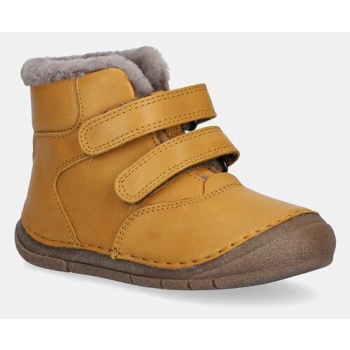 παιδικές δερμάτινες χειμερινές μπότες