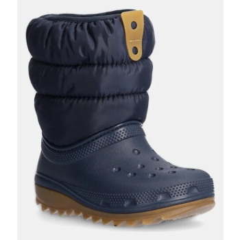 παιδικές μπότες χιονιού crocs classic