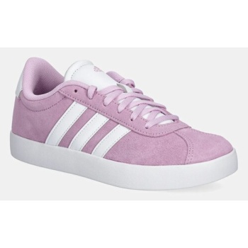 παιδικά sneakers σουέτ adidas vl court