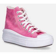  παιδικά πάνινα παπούτσια converse chuck taylor all star move