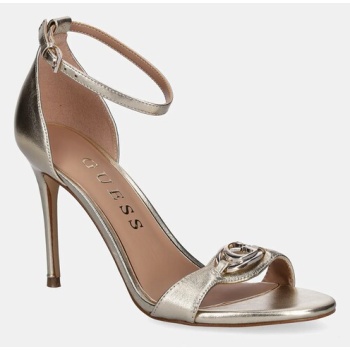 δερμάτινα πέδιλα guess kabrina