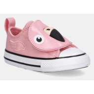  παιδικά πάνινα παπούτσια converse chuck taylor all star one strap