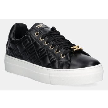 δερμάτινα sneakers elisabetta franchi