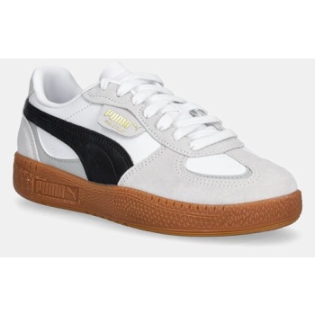 παιδικά δερμάτινα sneakers puma palermo