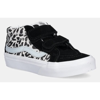 παιδικά πάνινα παπούτσια vans sk8-mid