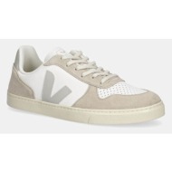  παιδικά δερμάτινα sneakers veja small v-10 laces