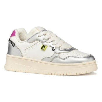 παιδικά δερμάτινα sneakers geox