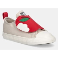  παιδικά πάνινα παπούτσια converse chuck taylor all star one strap