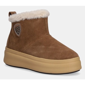 μπότες χιονιού σουέτ blauer emery