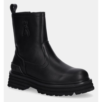 παιδικές δερμάτινες μπότες patrizia pepe