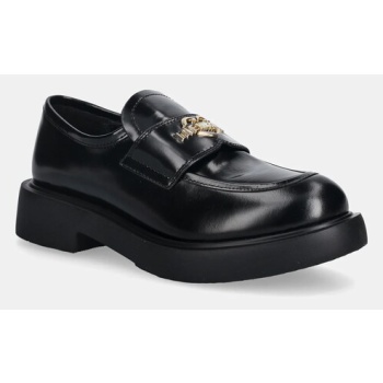 δερμάτινα μοκασίνια love moschino