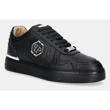 δερμάτινα sneakers philipp plein low top