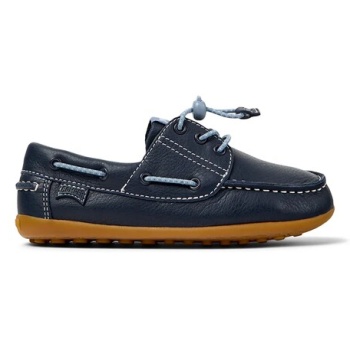 παιδικά δερμάτινα μοκασίνια camper peu