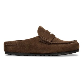 παντόφλες σουέτ birkenstock naples