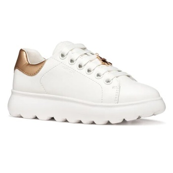 παιδικά δερμάτινα sneakers geox puffypop