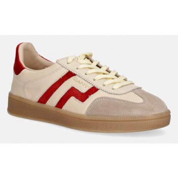 δερμάτινα sneakers gant cuzima