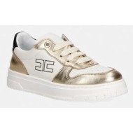  παιδικά δερμάτινα sneakers elisabetta franchi