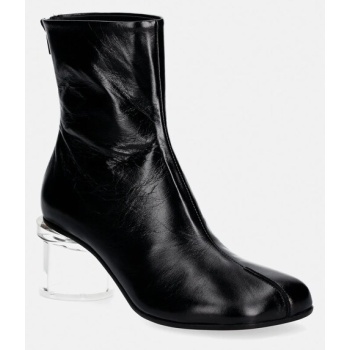 δερμάτινες μπότες mm6 maison margiela