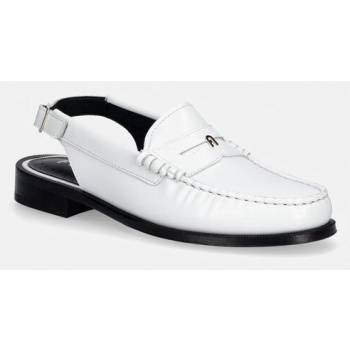 δερμάτινα μοκασίνια furla college loafer
