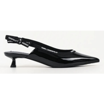 δερμάτινες γόβες karl lagerfeld pasha