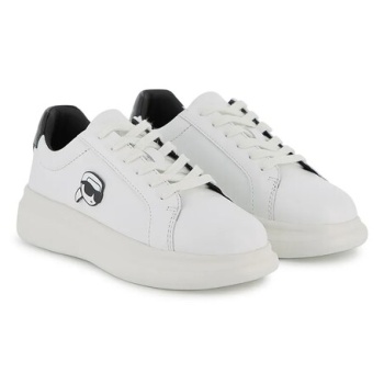 παιδικά δερμάτινα sneakers karl