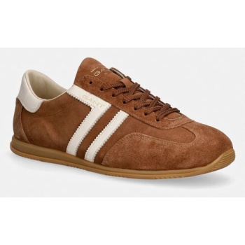 σουέτ sneakers gant spearclub