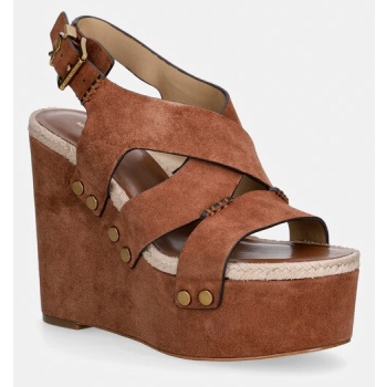 πέδιλα σουέτ michael michael kors raven