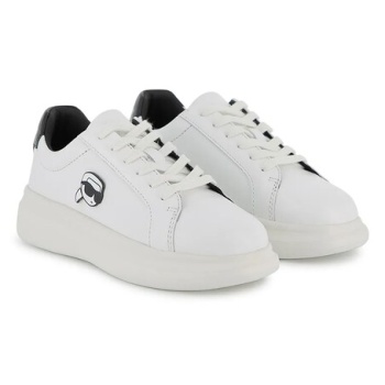 παιδικά δερμάτινα sneakers karl