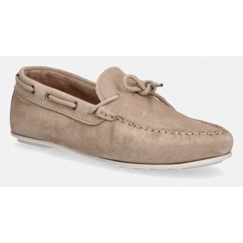 μοκασίνια σουέτ gant seabaya