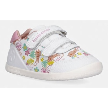 παιδικά δερμάτινα sneakers biomecanics