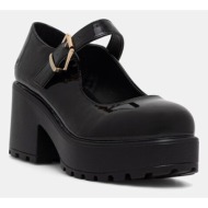  γόβες koi footwear tira black mary jane shoes patent edition