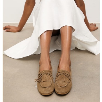 μοκασίνια σουέτ answear.lab