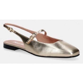 δερμάτινες μπαλαρίνες pollini