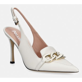 δερμάτινες γόβες pollini