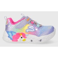  παιδικά sneakers skechers unicorn charmer twilight dream