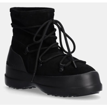 μπότες χιονιού σουέτ moon boot mb luna
