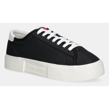 sneakers tommy jeans flatform canvas