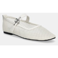  μπαλαρίνες tommy jeans tjw mesh maryjane ballerina