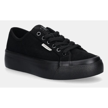 σουέτ sneakers calvin klein vulc flatf