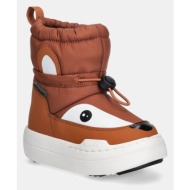  παιδικές μπότες χιονιού moon boot mb jr park tube mid animal wp