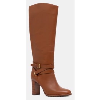 δερμάτινες μπότες lauren ralph lauren