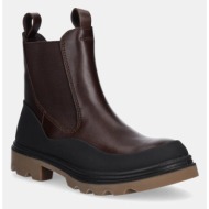  δερμάτινες μπότες τσέλσι ecco grainer chelsea